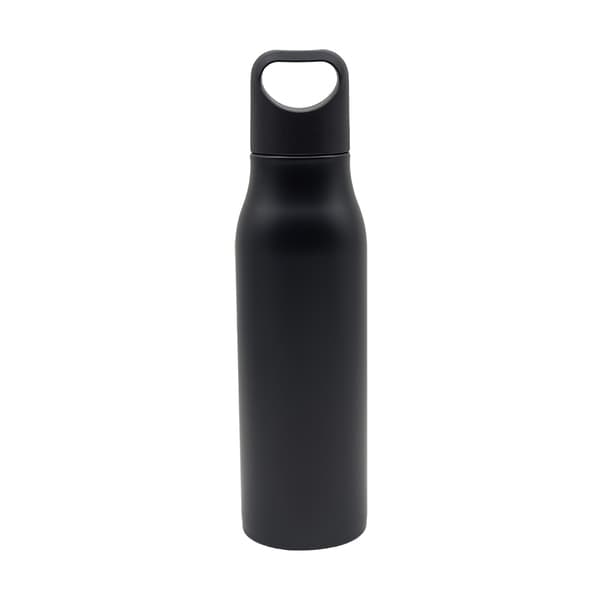 Butelka stalowa Bary 800 ml, czarny