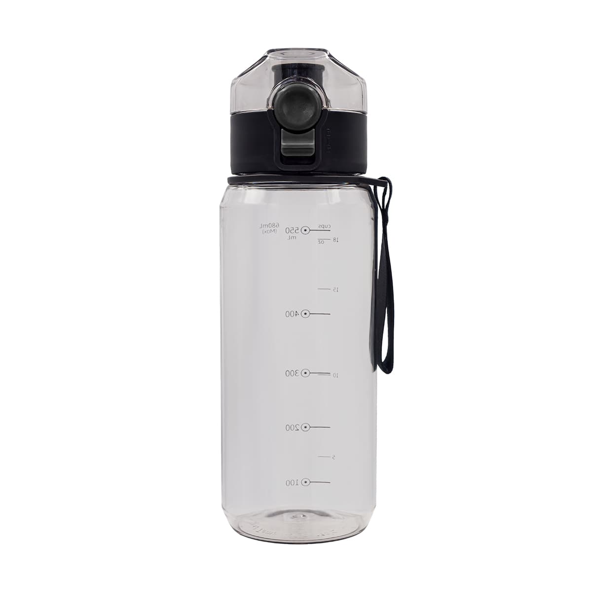 Bidon z tritanu H2O 680 ml, czarny