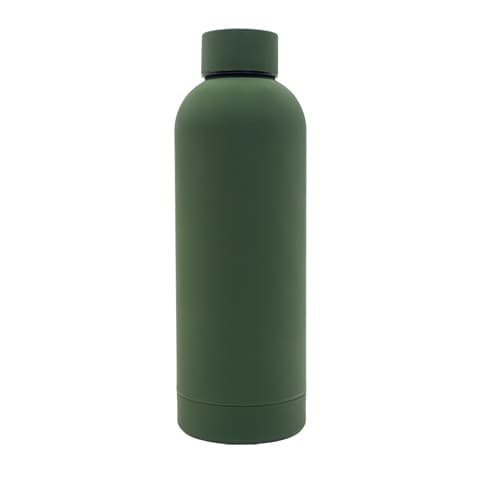 Butelka termiczna Mendoza 500 ml, ciemny zielony
