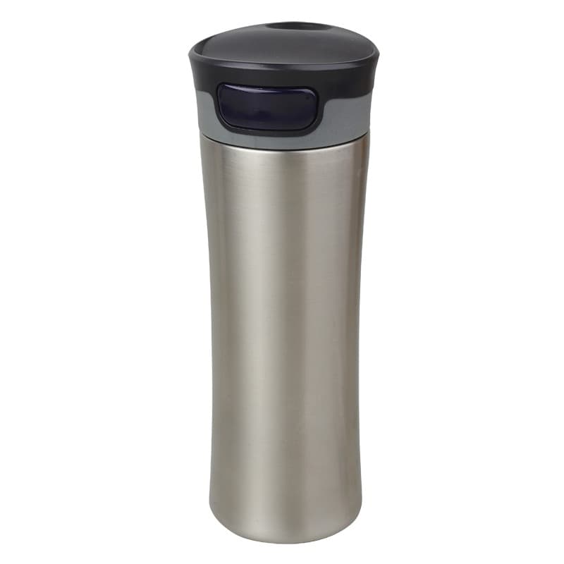 Kubek termiczny Telescope 430 ml, czarny/srebrny