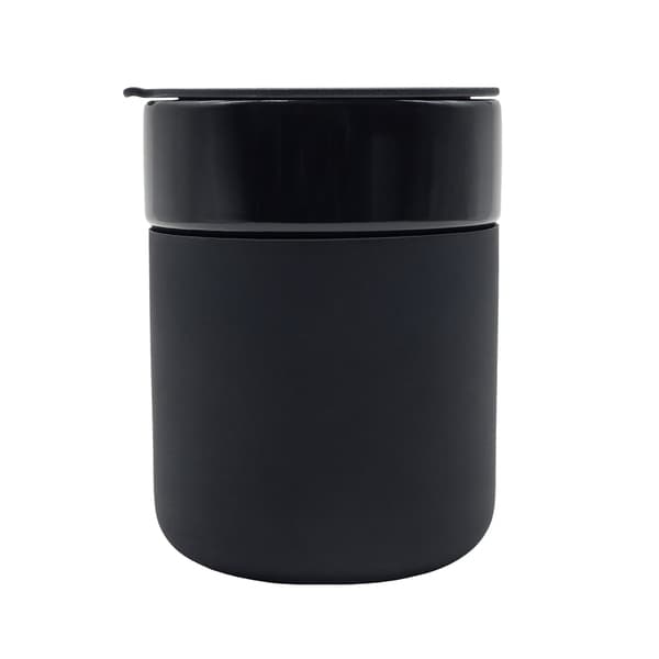 Kubek ceramiczny Caldo 370 ml, czarny